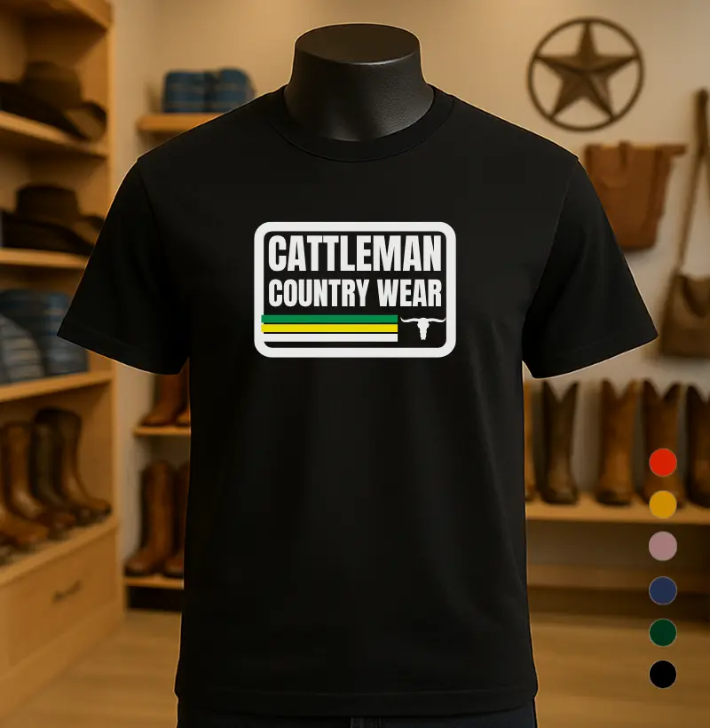 Camiseta CATTLEMAN COUNTRY WEAR