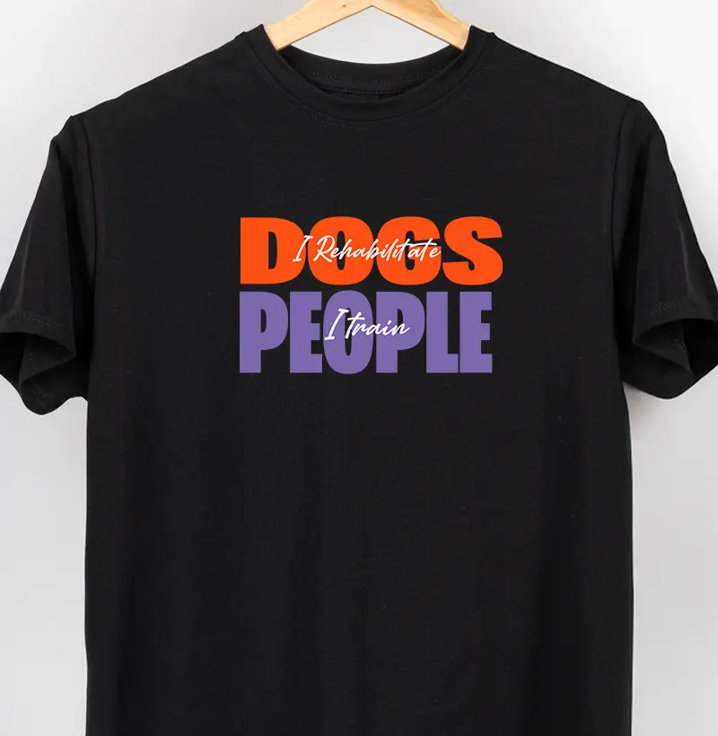 I Rehabilitate Dogs, I Train People