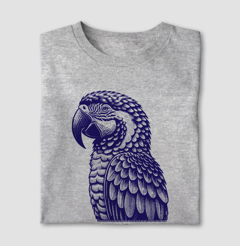 Arara in blue