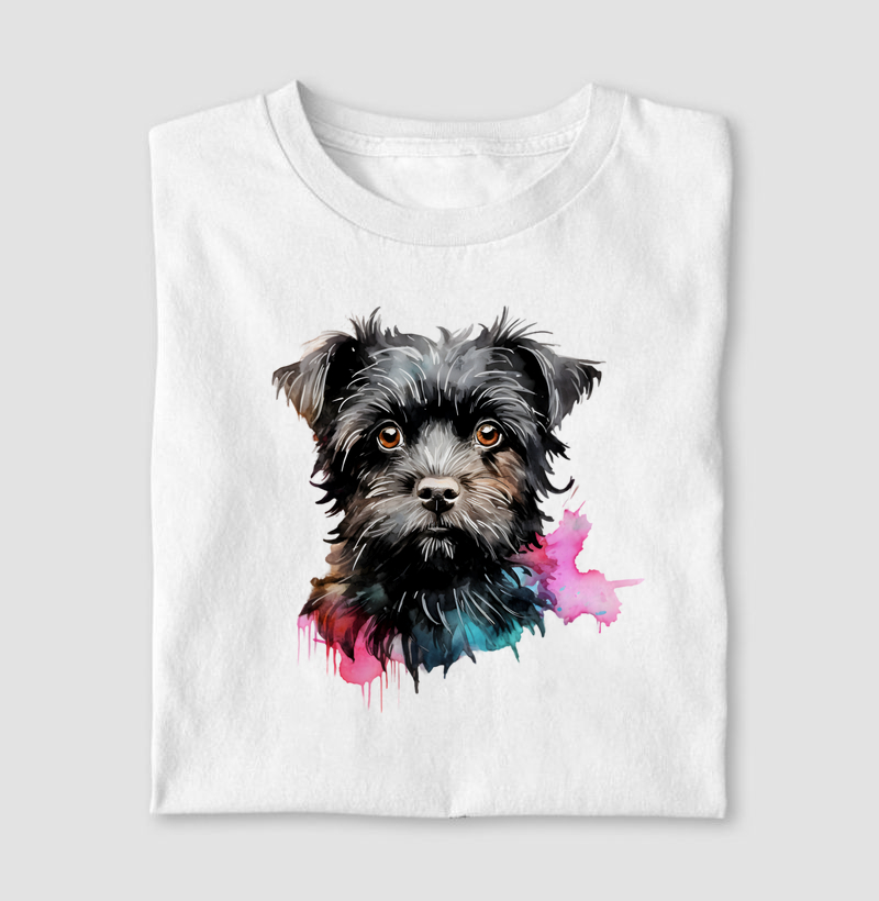 Affenpinscher aquarela