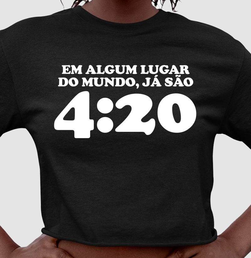 Em algum lugar do mundo já são 4:20