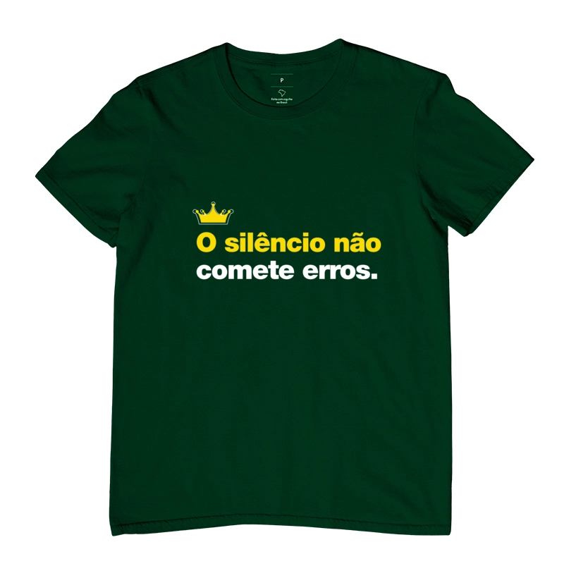 O silêncio não comete erros 