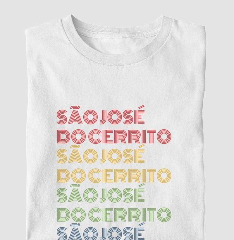 São José do Cerrito Letreiro Retrô