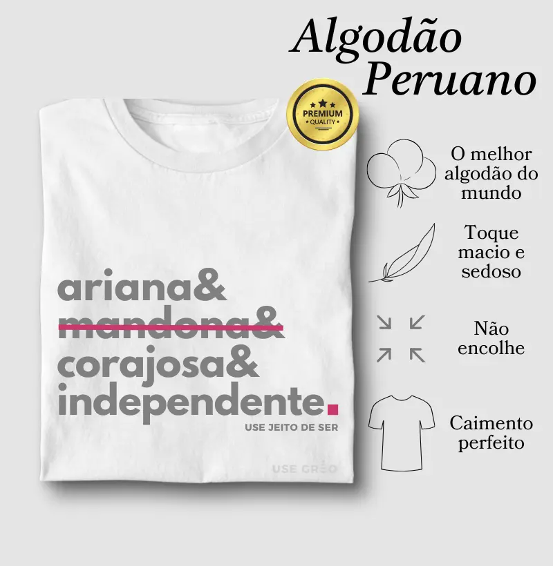 Ariana sim mandona não