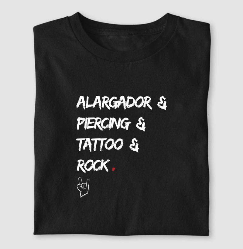 Alargador & Piercing & Tattoo & Rock