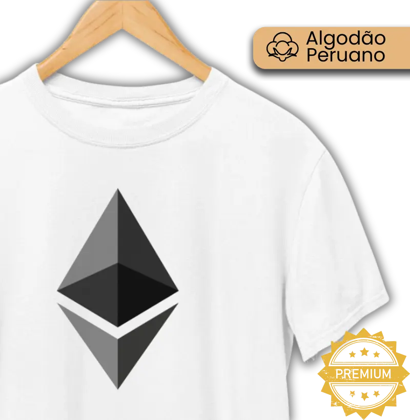 Ethereum logo cinza