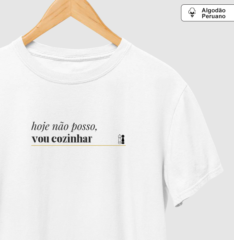 Hoje não posso vou cozinhar