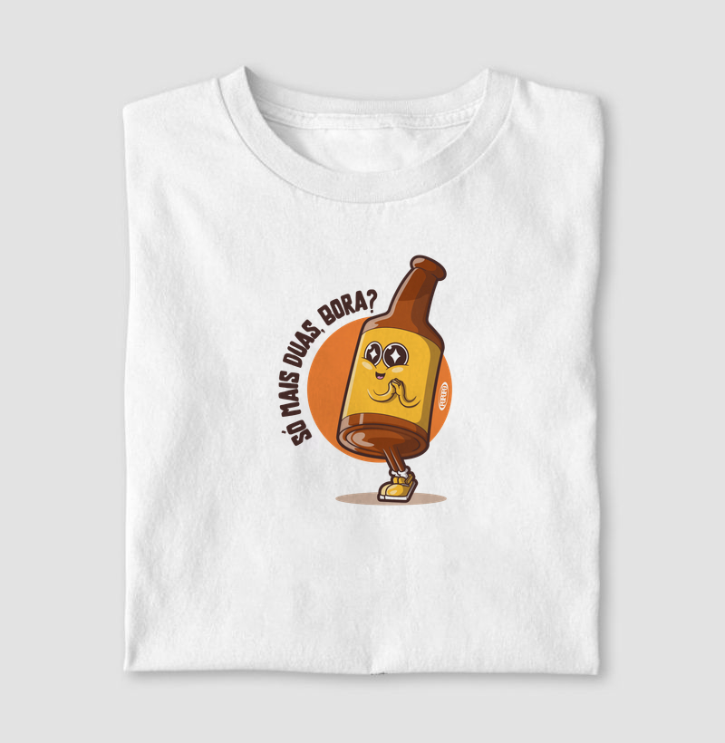 Camiseta Só mais duas, bora?