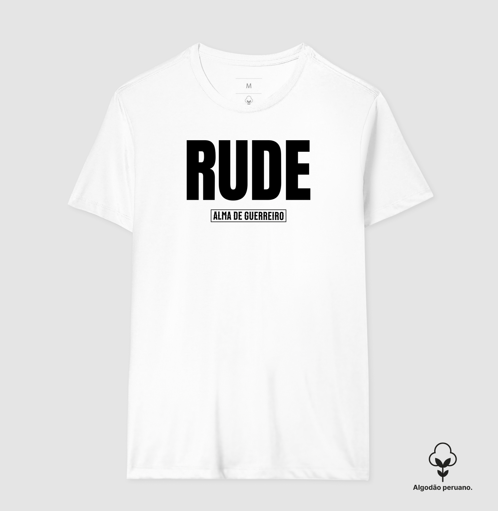 Camiseta Algodão Peruano Rude - ADG