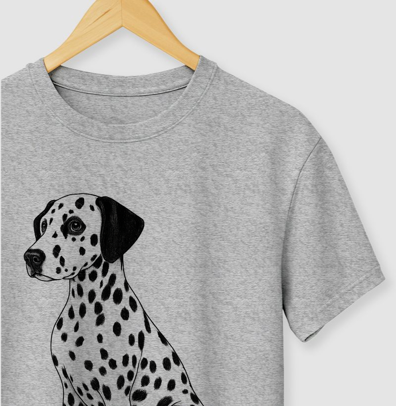 Estampa Dalmata de Perfil