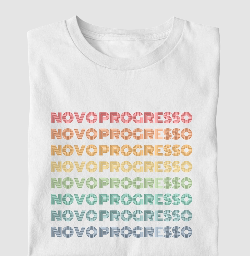 Novo Progresso Letreiro Retrô