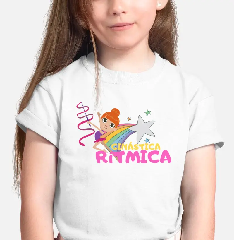 Camiseta Ginástica Rítmica - Elegância Rítmica