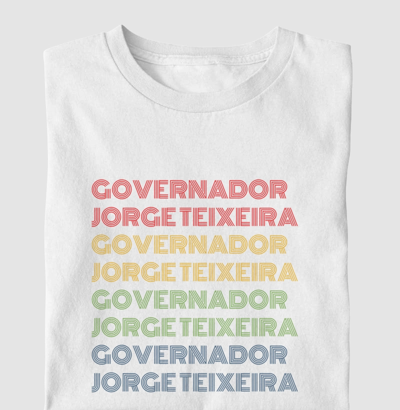 Governador Jorge Teixeira Letreiro Retrô