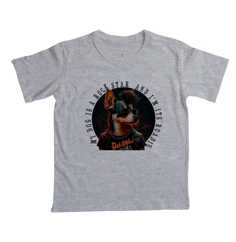 My dog is a rock star, and I'm its roadie