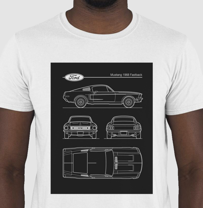 camiseta Ford Mustang 