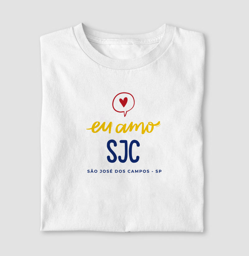 Camiseta "Eu Amo São José"
