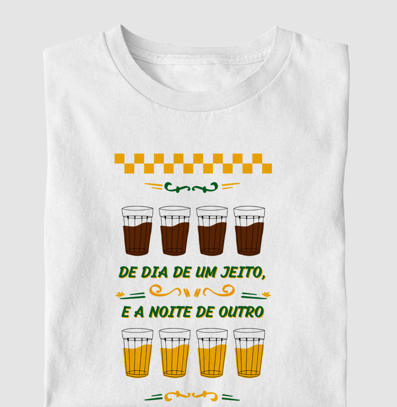 De dia de um jeito, a noite de outro