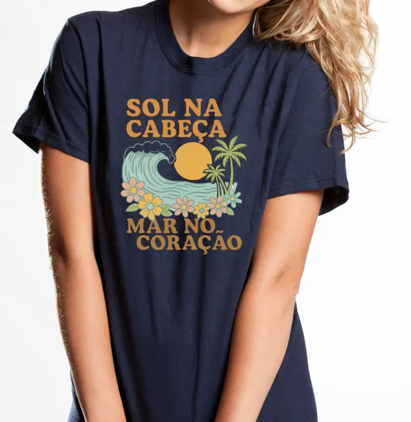 SOL NA CABEÇA, MAR NO CORAÇÃO.