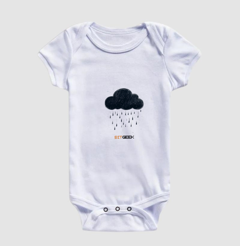 Body Infantil Black Cloud