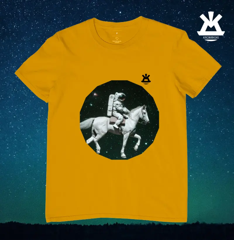 2001 Camiseta Astronauta montado