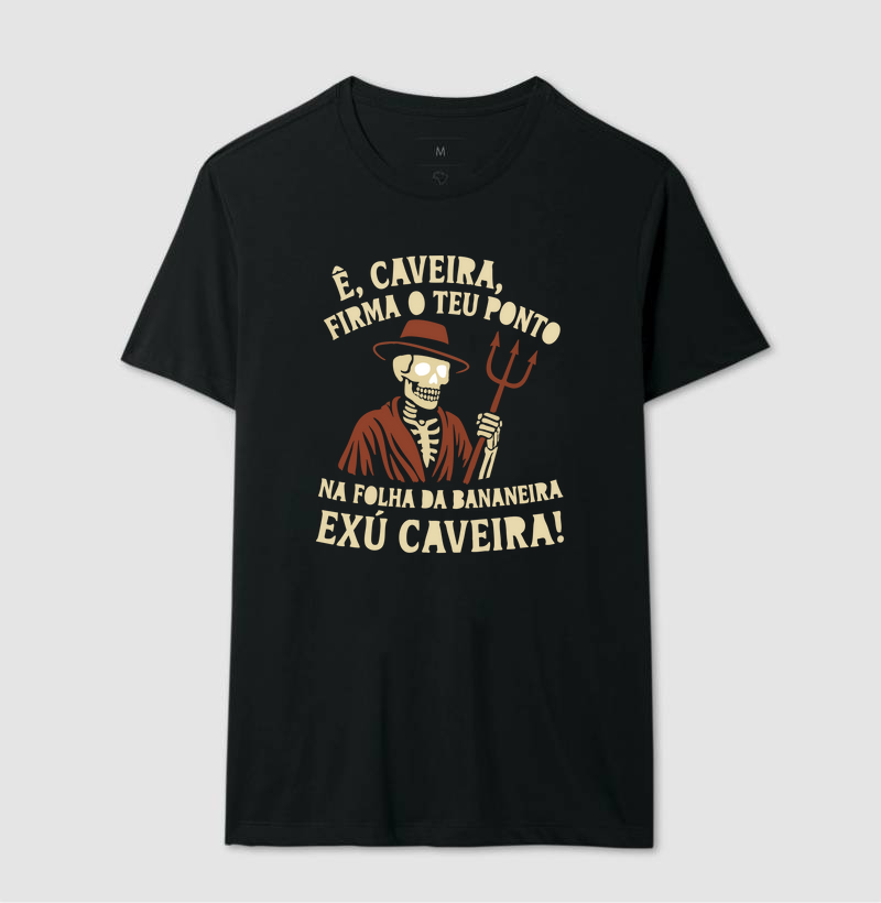 Camisa Exu Caveira - Coleção pontos