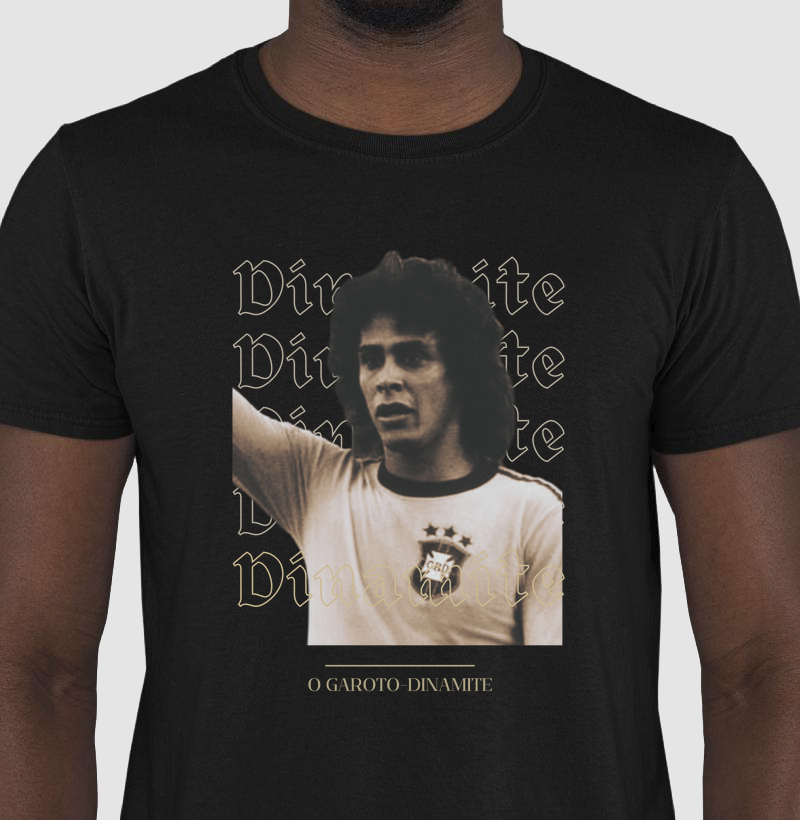 Camiseta Garoto-Dinamite