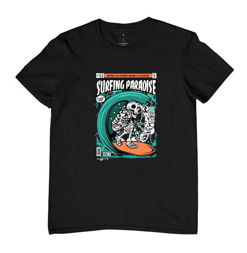 Camiseta Surfing Paradise
