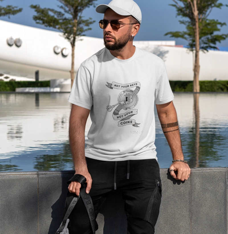 T Shirt NOT YOUR KEYS Grey