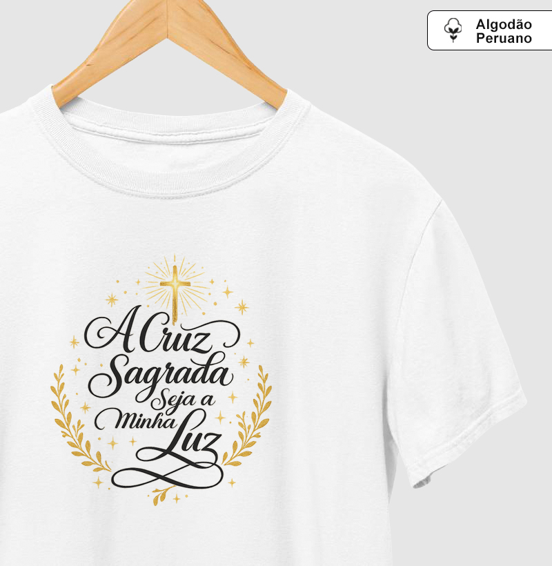 A cruz sagrada seja a minha luz!