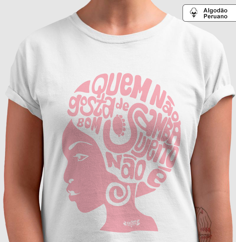 QUEM NÃO GOSTA DE SAMBA | Premium | Rosa bebê