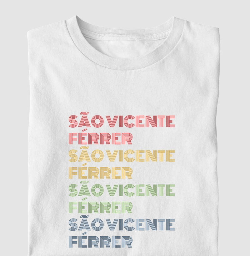 São Vicente Férrer Letreiro Retrô