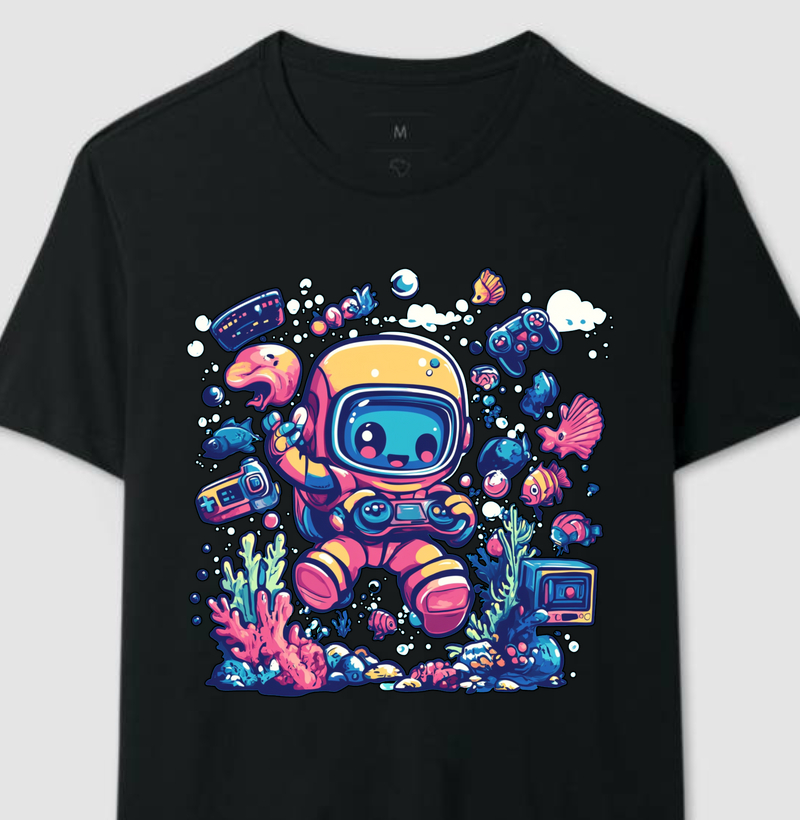 Camisa mergulhador gamer 1