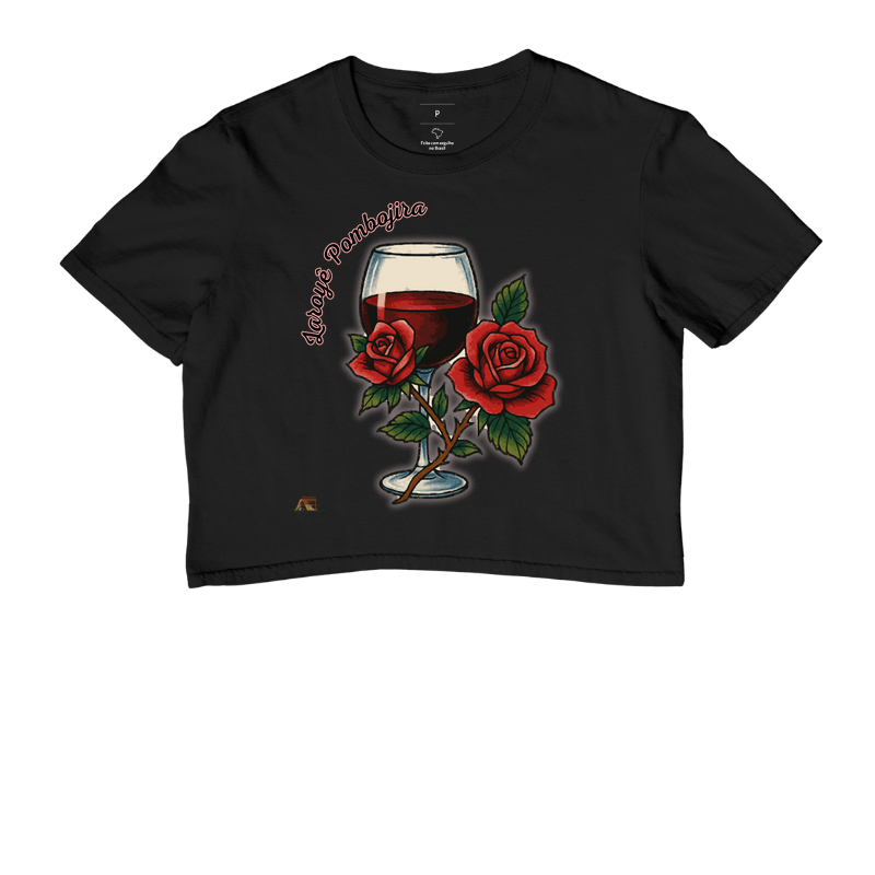 Camiseta Aruanda Ê Laroyê Pombogira 100% Algodão