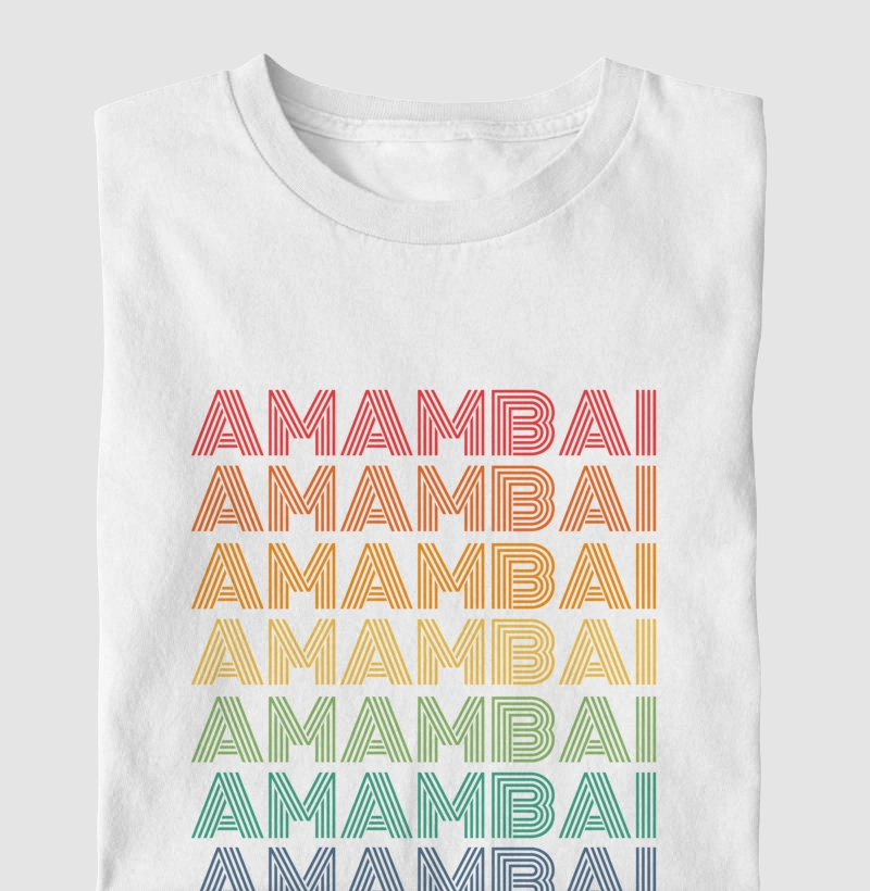 Amambai Letreiro Retrô