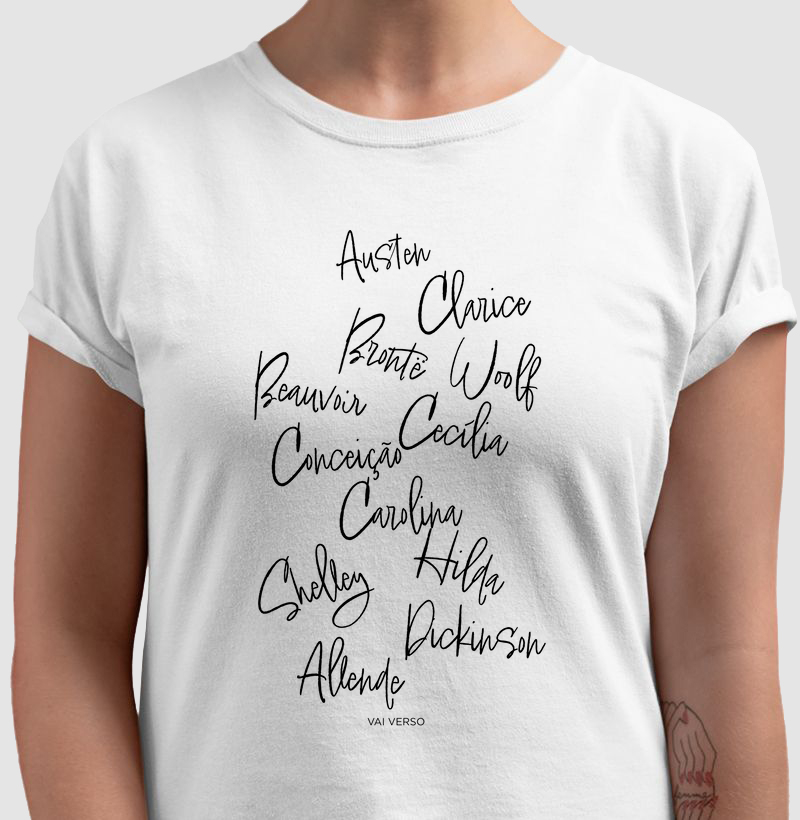 Camiseta - Grandes Escritoras