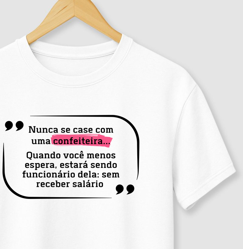 T-shirt nunca se case