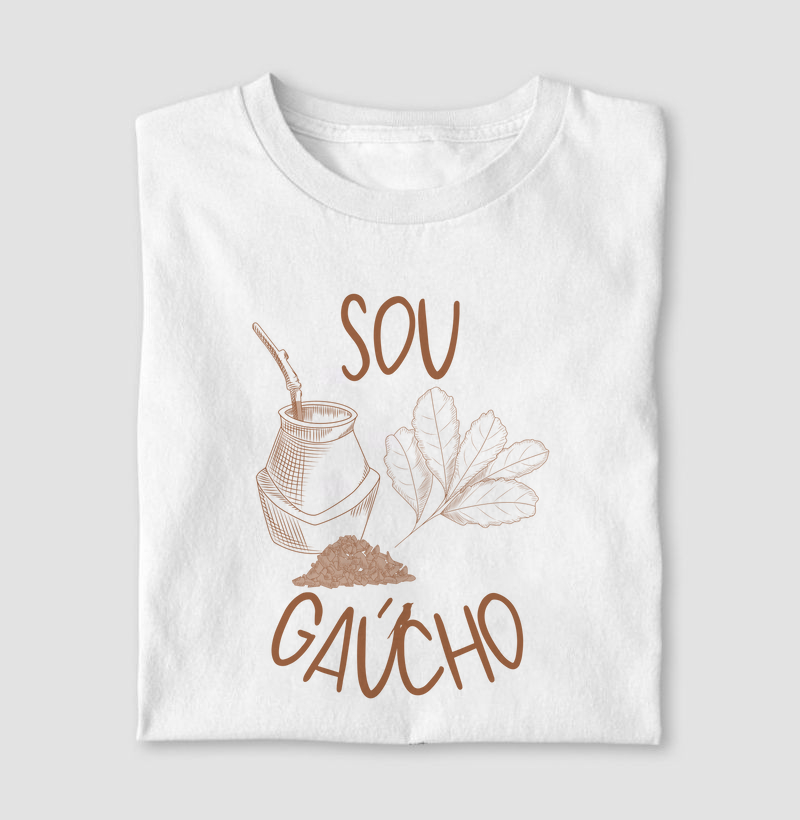 CAMISETA SOU GAÚCHA(O)