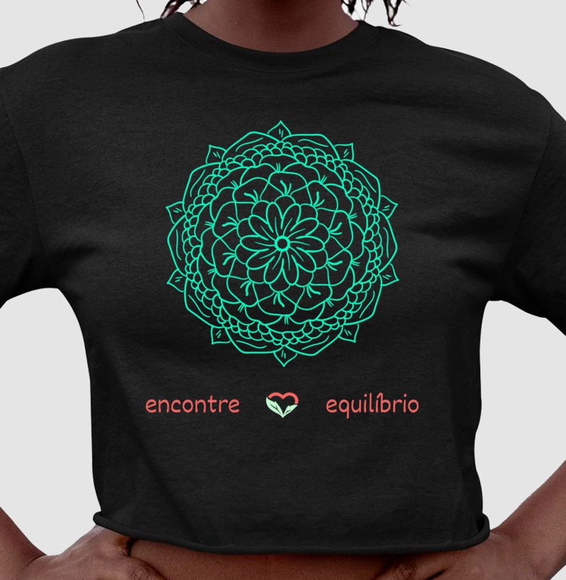 Encontre o Equilíbrio - camiseta