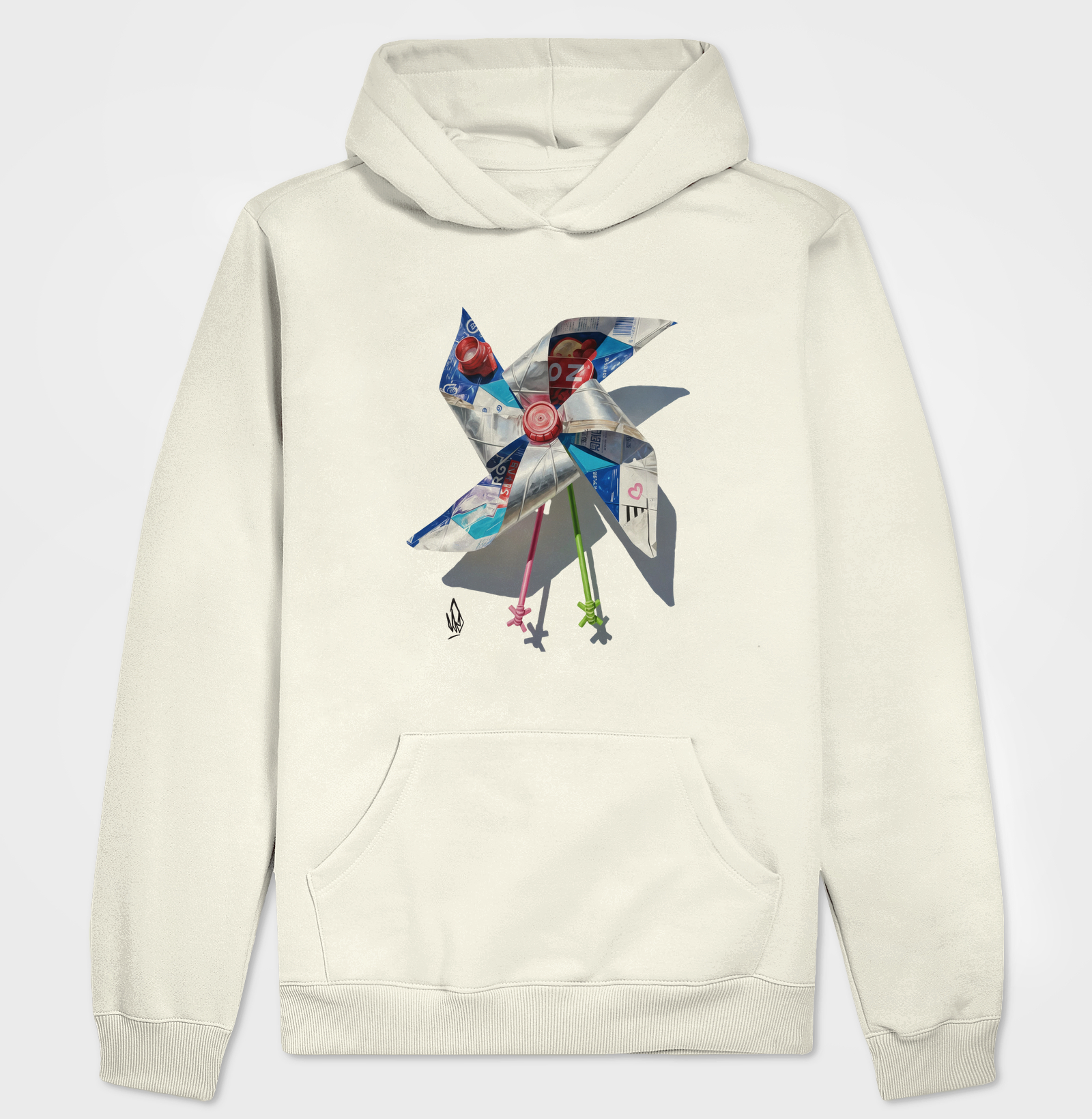 Hoodie | Dadus Punto — Giro do Descarte (Moletom com Capuz, Streetwear, INK)