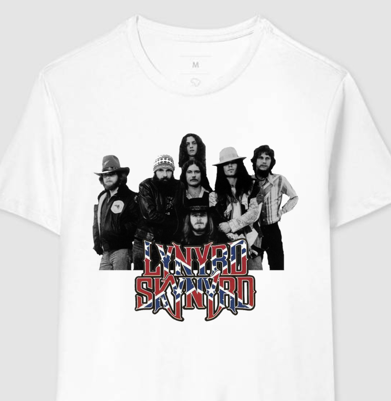 Camiseta Lynyrd Skynyrd - Integrantes