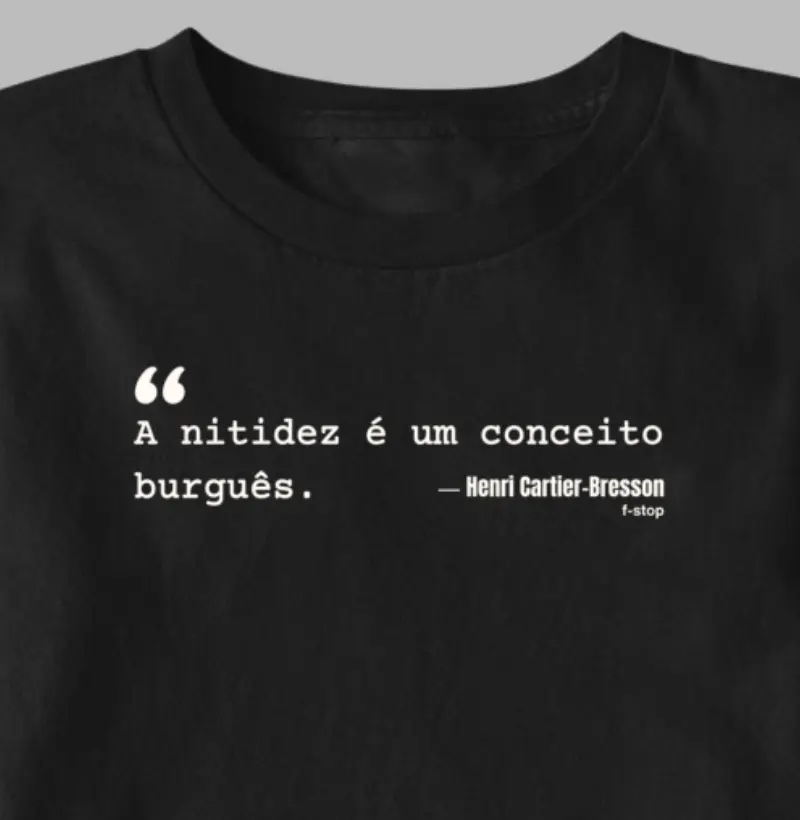 Nitidez é um conceito burguês