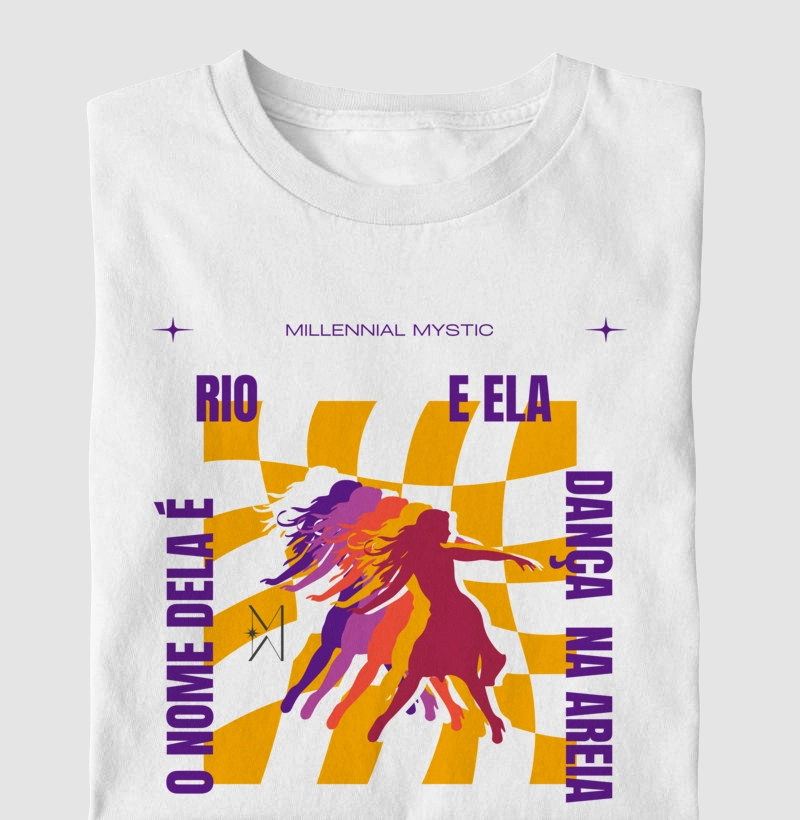 Camisetão Oversized - O nome dela é Rio