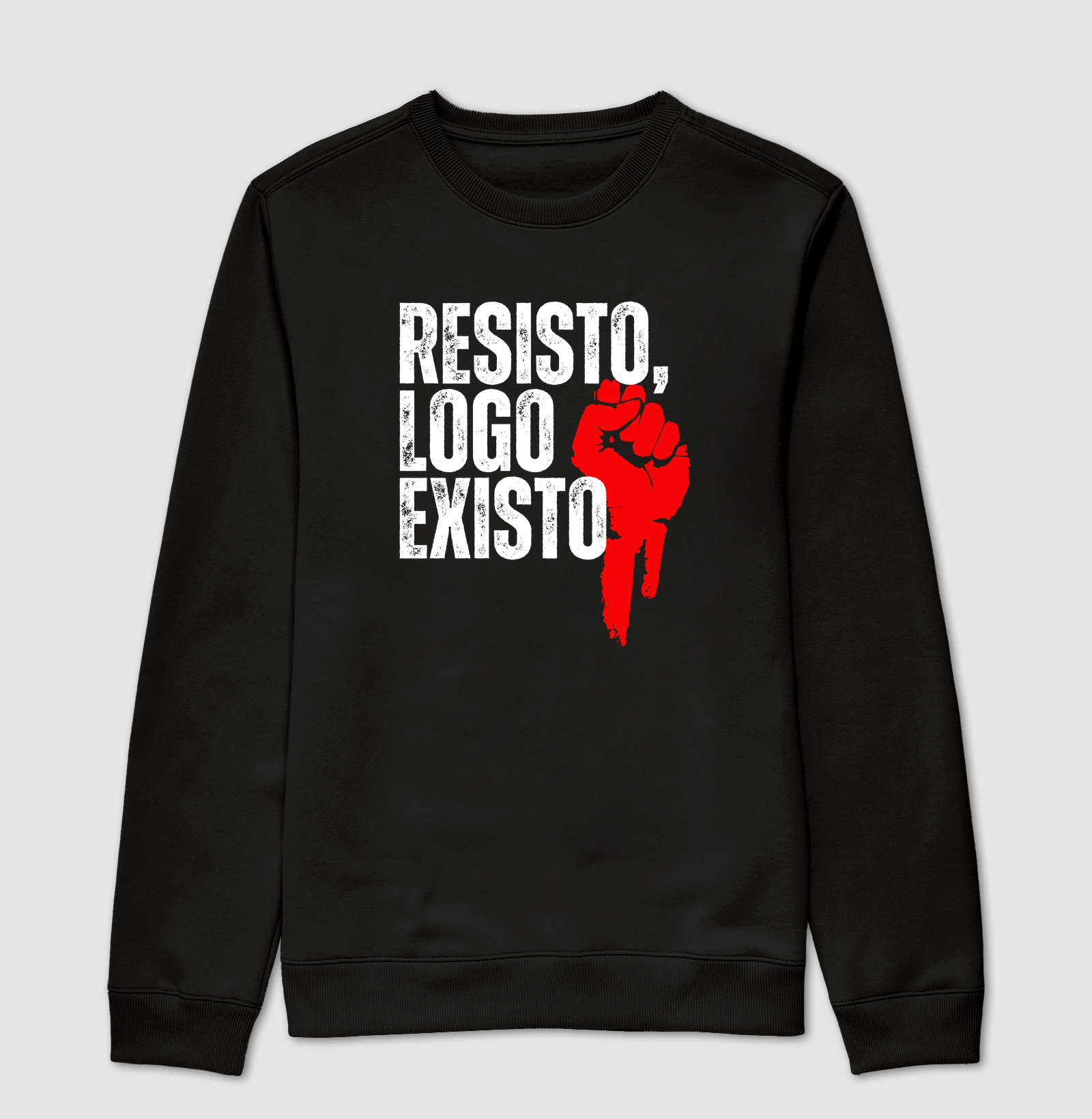Resisto, logo existo