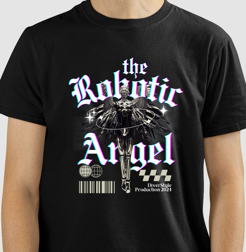 Camiseta ReservaINK Robotic Angel