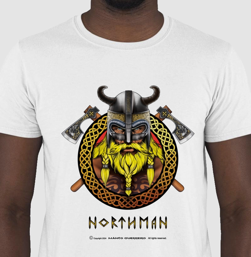 Camisa Homem do Norte Branca