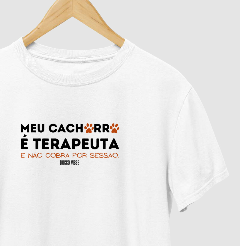 Meu cachorro é terapeuta.