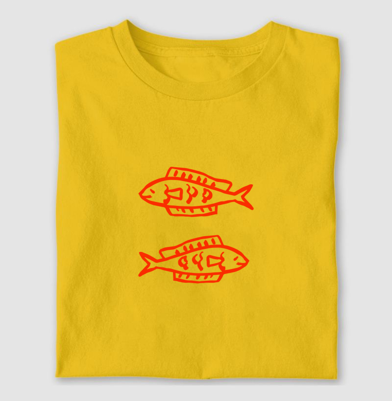 Camiseta Unissex Sardinhas