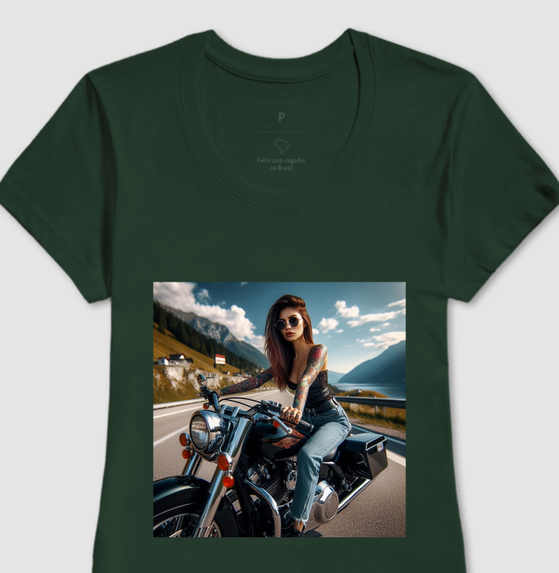 Woman on the road