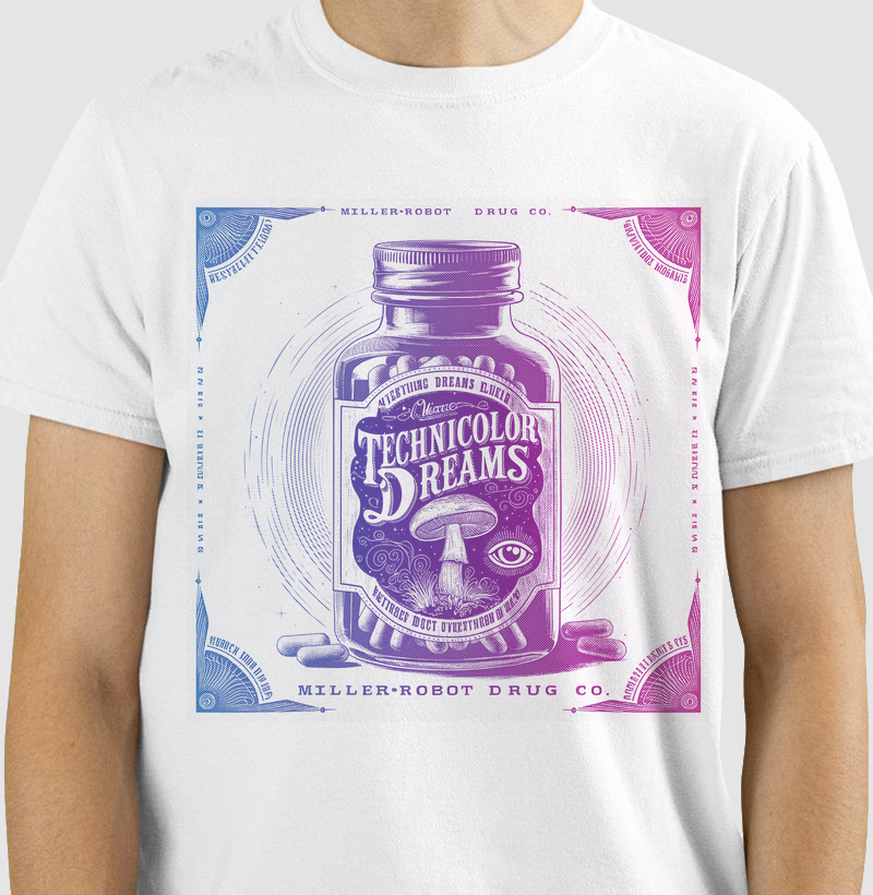 Camiseta Technicolor Dreams