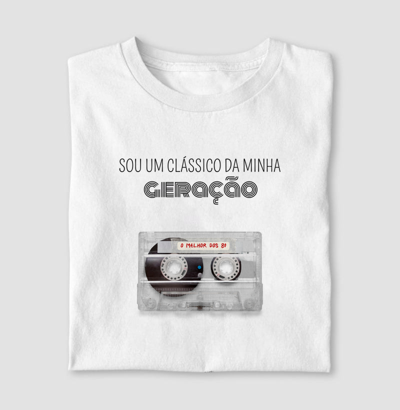 Sou um clássico da minha Geração - Fita Cassete